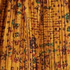 Mustard Yellow Abstract Print Anarkali Suit